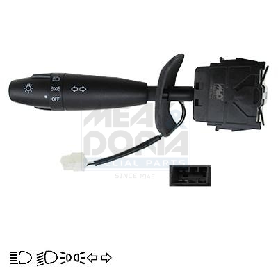 MEAT & DORIA Lenkstockschalter 10-polig für DAEWOO CHEVROLET 96271601 23337 Image