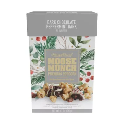 Harry and David® Moose Munch Popcorn - Dark Chocolate Peppermint Bark, 10 oz