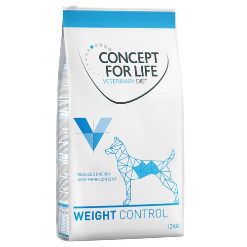 2x12 kg Weight Control Concept for Life Veterinary Diet Hundefutter trocken