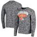 Men's MSX by Michael Strahan Black Cleveland Browns Performance Camo Long Sleeve T-Shirt