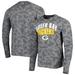 Men's MSX by Michael Strahan Black Green Bay Packers Performance Camo Long Sleeve T-Shirt