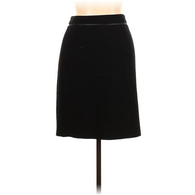 Elie Tahari for Nordstrom Casual Skirt: Black Solid Bottoms - Women's Size 12