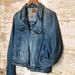 American Eagle Outfitters Jackets & Coats | American Eagle Jean Jacket Distressed Denim Jean Jacket Size Medium | Color: Blue | Size: M