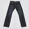 Levi's Jeans | Levi's Signature Mens Black Straight Jeans Denim Regular Fit Low Rise Size 30x30 | Color: Black | Size: 30