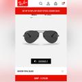 Ray-Ban Accessories | Matte Black Polarized Aviator Raybans | Color: Black | Size: Os