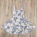 Nine West Dresses | Nine West, New Sleeveless Dress, 8, Blue With White Flowers, Gorgeous | Color: Blue/White | Size: 8