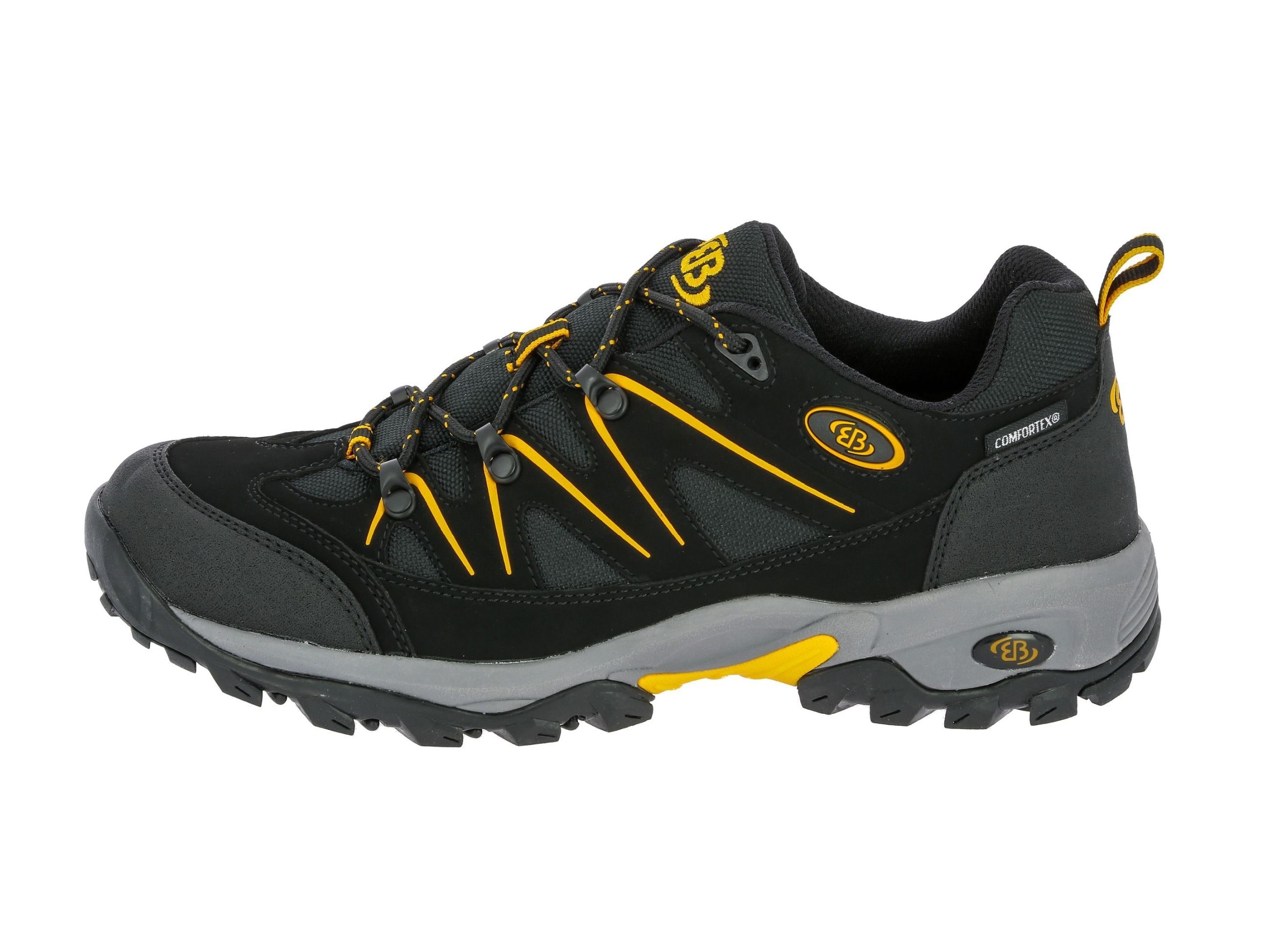 Outdoorschuh BRÜTTING "Outdoorschuh Mount Hunter Low", Herren, Gr. 37, schwarz, Synthetik, Schuhe Outdoorschuh