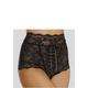 Slip-Ouvert LASCANA Gr. 40/42, schwarz Damen Unterhosen Ouverts