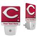 Cincinnati Reds Personalized 2-Piece Nightlight Set