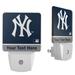 New York Yankees Personalized 2-Piece Nightlight Set