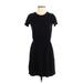 Old Navy Casual Dress - DropWaist: Black Solid Dresses - Women's Size X-Small