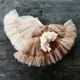 Jupe tutu moelleuse pour petites filles jupon pour tout-petits jupon pour enfants tulle de danse