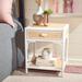 SAFAVIEH Roya Coastal 1-Drawer 1-Shelf Nightstand