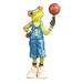 Q-Max 6.75"H Frog the Basketball Player Statue Fantasy Decoration Figurine