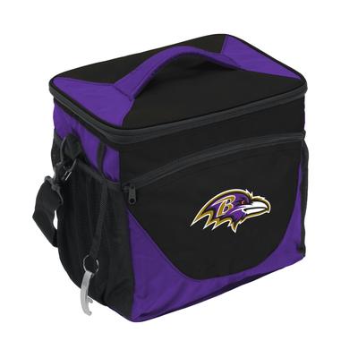 Baltimore Ravens 24 Can Cooler Coolers by NFL in Multi