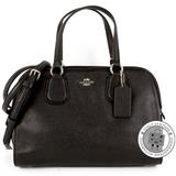 Coach Bags | Coach Purse In Black Pebble Leather Nolita Satchel Women’s Bags 35650 | Color: Black/Gold | Size: Os