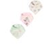 Disney Other | 3pk Disney Minnie Mouse Baby’s Girl Bibs | Color: Green/Pink | Size: Osbb