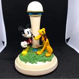 Disney Kitchen | Disney Mickey Mouse Pluto Cookie Press Stamp Ceramic Decorative Baking 5" Tall | Color: Red/White | Size: Os