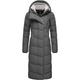 Wintermantel RAGWEAR "Pavla Long" Gr. M (38), grau Damen Mäntel Wintermäntel