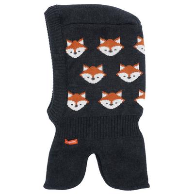 maximo - Mini Boy-Schlupfmütze Fuchs - Mütze Gr 53-55 cm schwarz Image