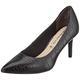 Tamaris Damen Pumps 1-1-22421-29 Größe 35, Schwarz Heel, Black Croco, 39 EU