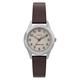 Timex Expedition Women's 26mm Brown Leather Strap Cream Dial Watch TW4B25600