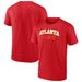 "Men's Fanatics Branded Trae Young Red Atlanta Hawks Name & Number T-Shirt"