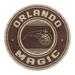 Orlando Magic 23'' x Circle Logo Wood Sign