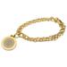 Women's Gold ECSU Vikings Charm Bracelet