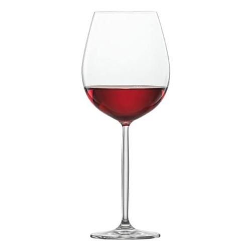 6x Burgunder Rotweinglas »Diva« 480 ml rot, Zwiesel Glas, 22.9 cm