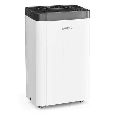 5,000 Sq. Ft Home and Basement Dehumidifier with Smart Panel,Auto or Manual Drainage