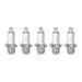 5pcs Track Spikes 3/8 Inch Alloy Steel Replacement, Silver Tone - Silver Tone