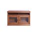 Forest Designs Solid Wood Floating mount TV Stand for TVs up to 60" Wood in Brown | Wayfair 4613- TG-54w-SA