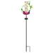 Regal Art & Gift Hummingbird Rain Gauge Solar Stake, Glass | 38 H x 8.5 W x 4.5 D in | Wayfair 12502