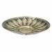 World Menagerie Elfreda Daisy Birdbath Metal in Yellow | 4 H x 16 W x 16 D in | Wayfair BB-09