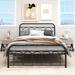 Darby Home Co Karole 43.31" Steel Bed Frame Metal in Black | 43.31 H x 60.71 W in | Wayfair 2B7B0C89796B4ED2A02CC9DDB4C38675