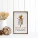 The Holiday Aisle® Scarecrow Crossing White Wood in Brown/White | 16 H x 10 W x 1.5 D in | Wayfair 4D5EEC87FE89490380A443BCC53F5DE9