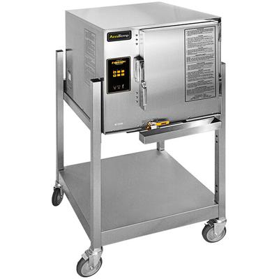 AccuTemp E62083E150 SGL Evolution 6 Pan Stand-Mounted Electric Boilerless Steamer - 208V, 15kW