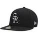 Men's New Era Colorado Rockies Black on Dub 59FIFTY Fitted Hat