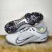 Nike Shoes | Nike Hyperdiamond 4 React Women’s Gray Softball Metal Cleats Women's Size 12 | Color: Gray/Silver | Size: 12