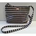 Kate Spade New York Bags | Kate Spade New York Flatiron Nylon Cammy Crossbody Handbag Purse Stripe | Color: White | Size: Small