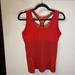 Adidas Tops | Adidas Red Workout Tank W/ Built In Support Womens Small (Usa S) | Color: Red | Size: Small (Usa S)