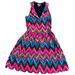 Lilly Pulitzer Dresses | Lilly Pulitzer Sherlynn Chevron Sleeveless Dress | Color: Blue/Pink | Size: 0