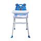 High Chairs Baby Chair for Eating Food Grade PP Material Children's High Chair Feeding Seat High Chair with Food Tray Seat Belt Height Adjustable High Chair/Low Chair (Blue)