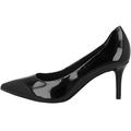 Tamaris Damen 1-1-22421-29 Pumps, Schwarzes Lack, 38 EU