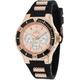 Invicta Women's Analog Quartz Watch with Stainless Steel, Silicone Strap 37318