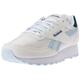 Reebok Damen Rewind Run Sneaker, FTWR White/Feel Good Blue F23-R/Hoops Blue F23, 56 EU