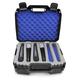 Casematix Wireless Microphone System Hard Case Fits 12 Sennheiser, Shure Mic, Nady, AKG, VocoPro and More Handheld Transmitter Mics, CASE ONLY