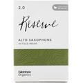 D'Addario Organisch Reserve Alto Saxophon-Stimmzungen - Saxophonrohre - Das erste und einzige Bio-Schilfrohr - 2.0 Stärke, 10 Packung