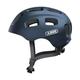 ABUS Youn-I 2.0 bike helmet - with light for children, teenagers and young adults - for girls and boys - blue, size M